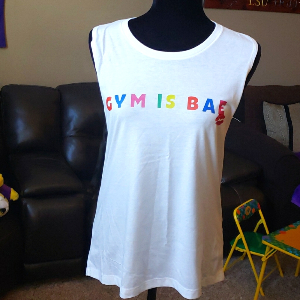Gym is Bae muscle tank